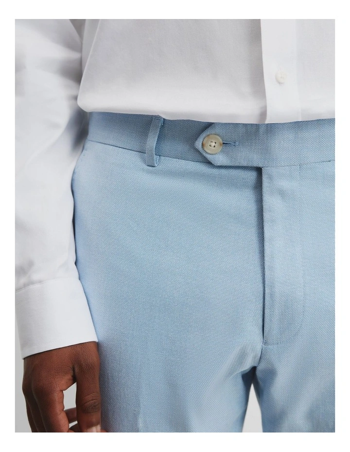 Cotton Chambray Pant in Chambray Blue image 3