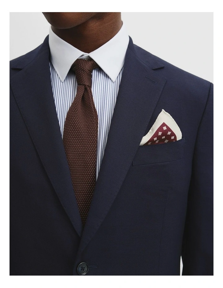 Silk Multi Pattern Pocket Square in Multicolour image 2