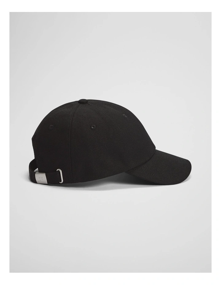 Australian Cotton CR Classic Logo Cap in Black image 3