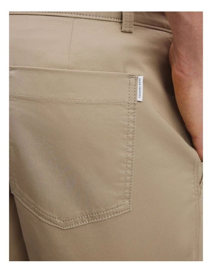 Verified Australian Cotton 6'' Chino Short in Birch image 3