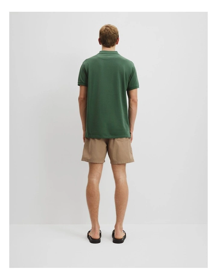 Australian Cotton Pique Polo in Emerald image 4