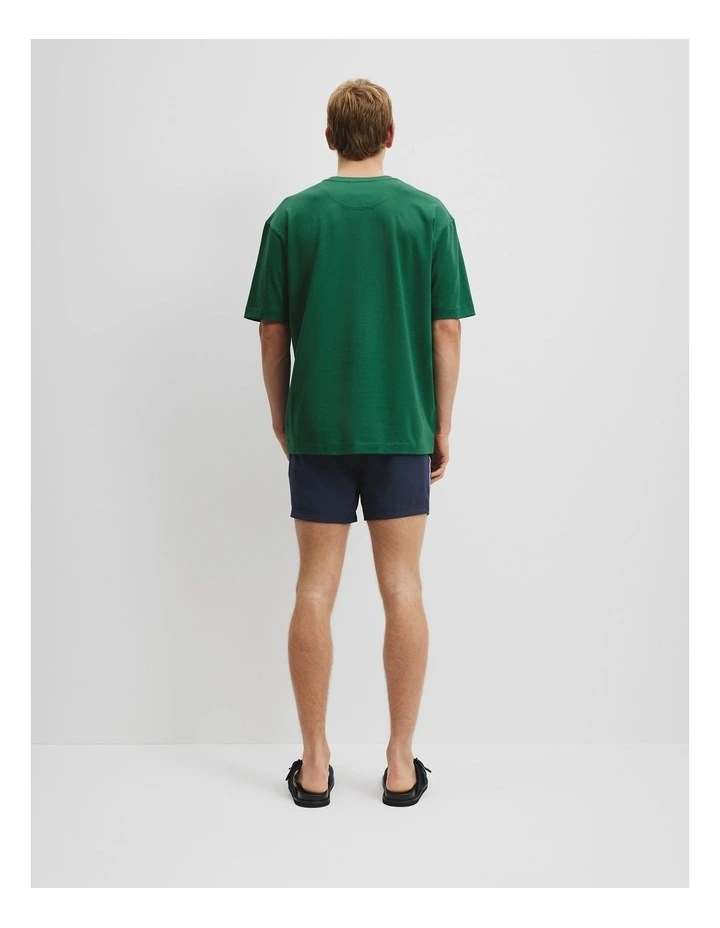 Australian Cotton Modern Logo T-Shirt in Jungle image 4