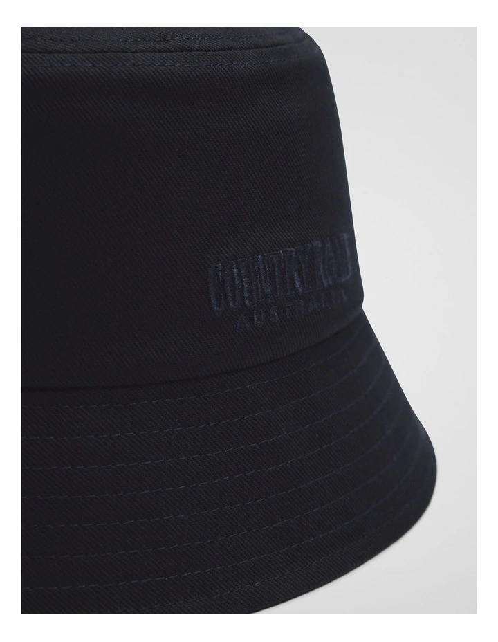 Heritage Bucket Hat in Navy image 3