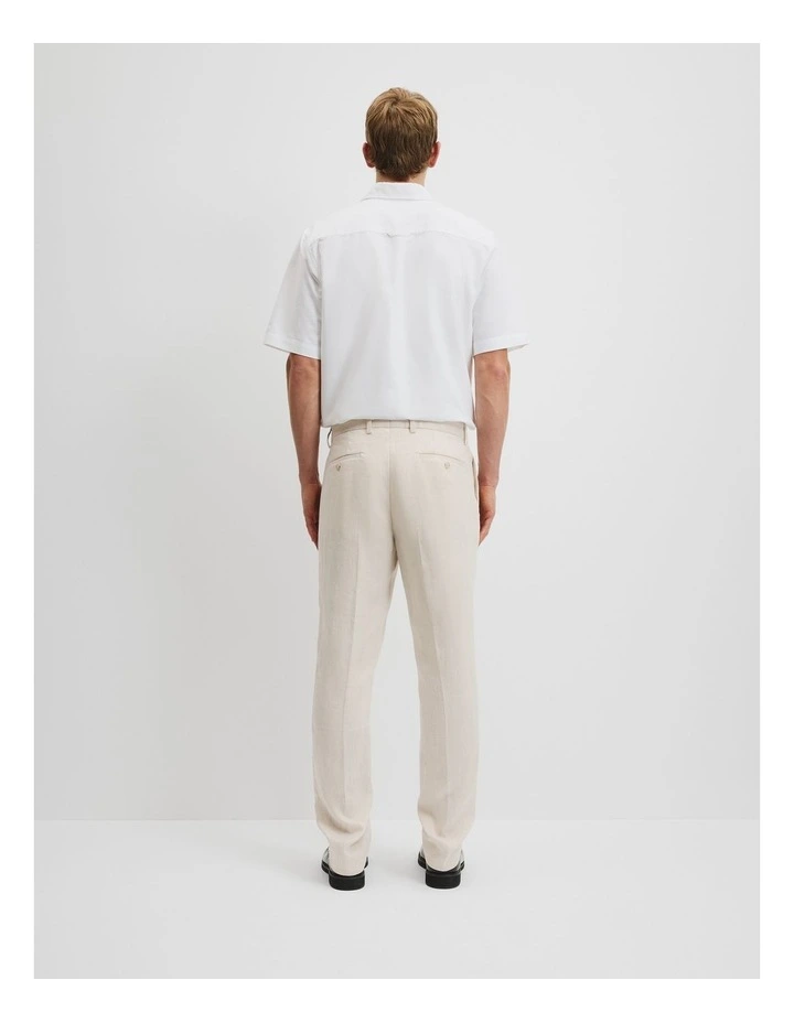 Linen Pant in Stone image 4