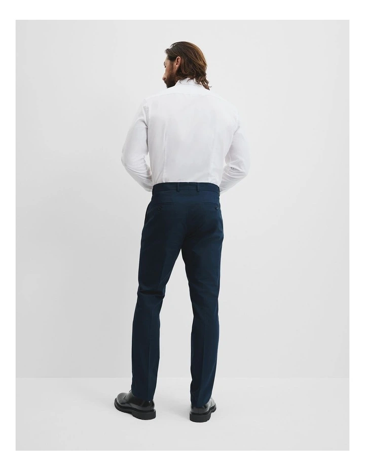 Cotton Pleat Pant in Ink image 4