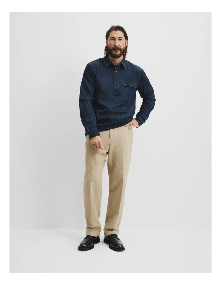 Regular Fit Shirt in Indigo image 2