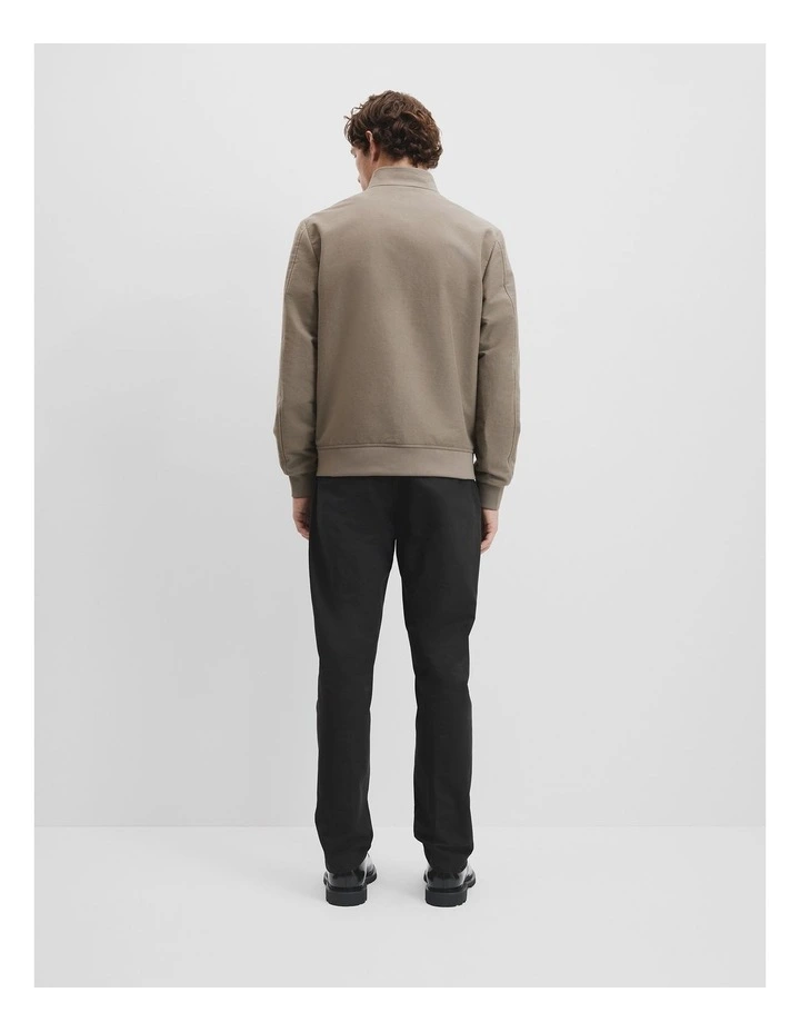 Moleskin Bomber in Mushroom image 4