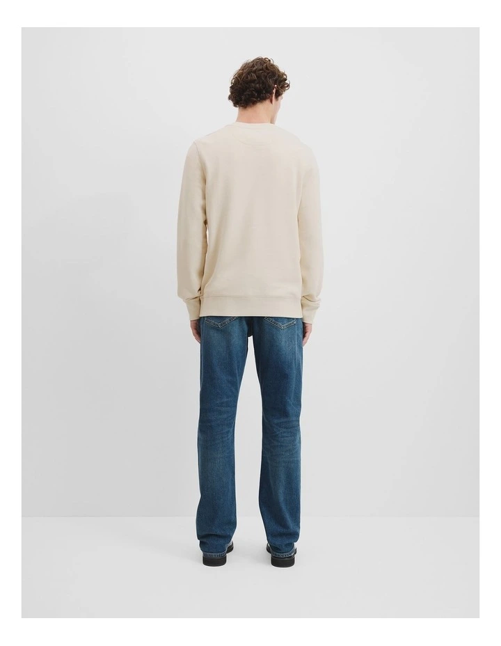 Verified Australian Cotton Heritage Sweat in Ecru image 4