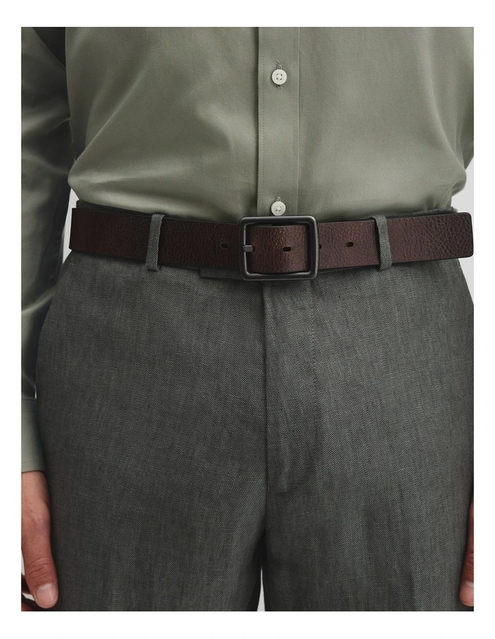 Toby Reversible Belt in Black image 4