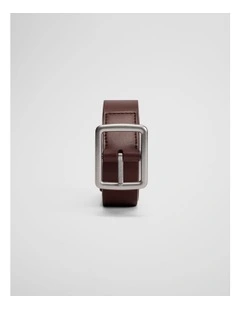 Toby Reversible Belt in Cognac