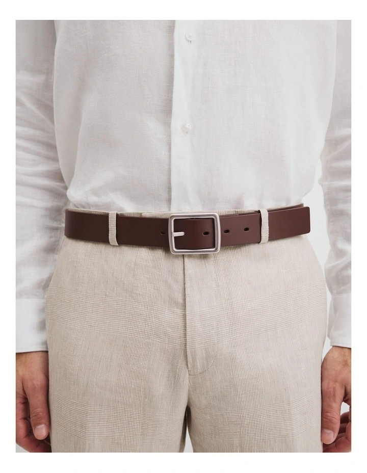 Toby Reversible Belt in Cognac image 2