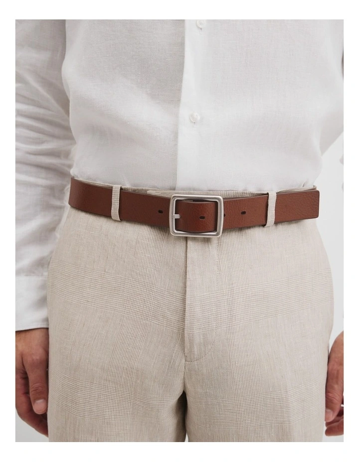Toby Reversible Belt in Cognac image 4