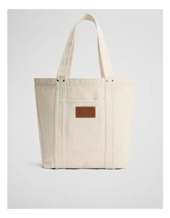 Workwear Shopper in Ecru