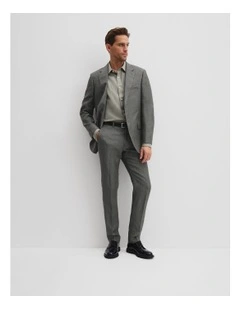 Linen Pant in Moss Grey