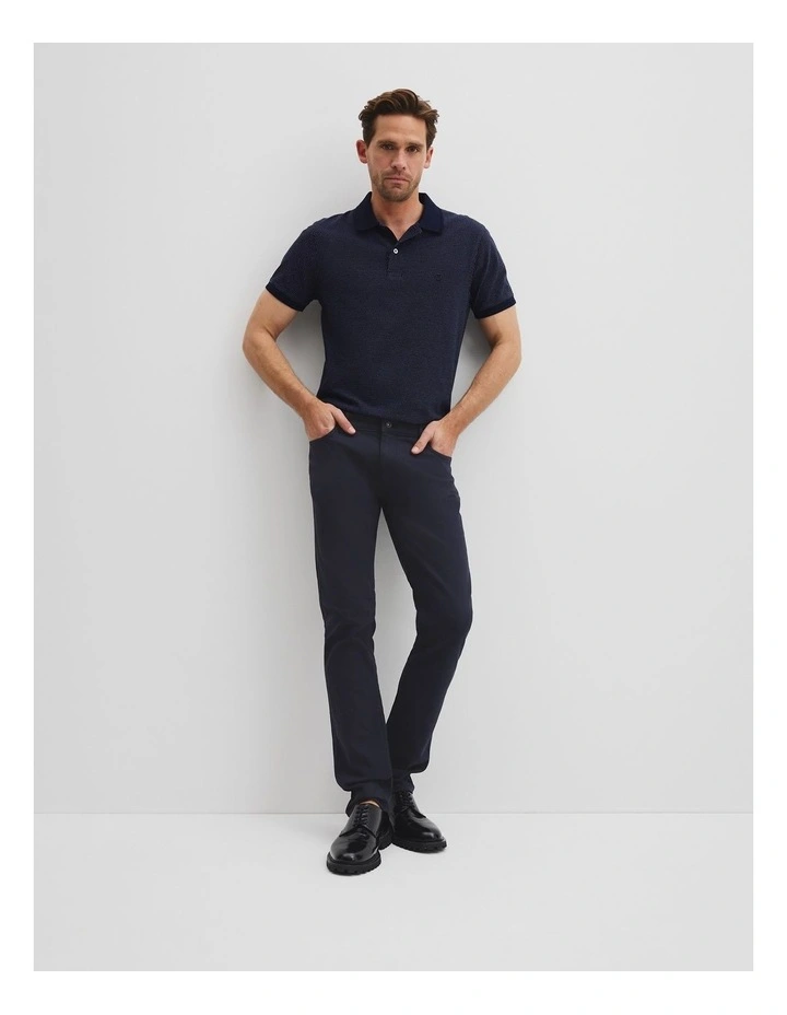 Twill Five-pocket Pant in Navy image 1