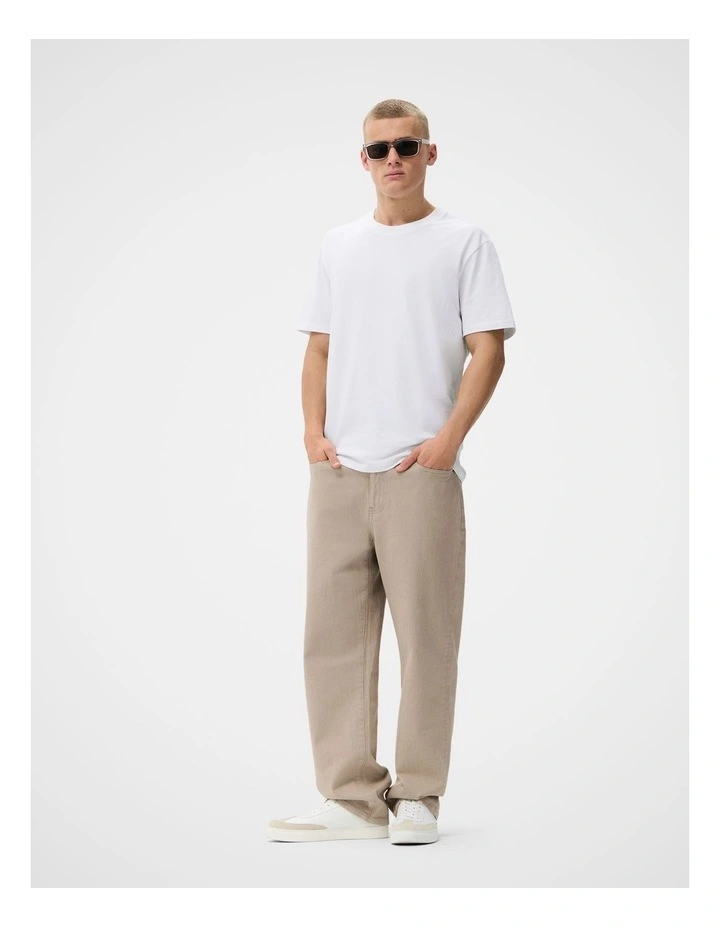 Relaxed T-Shirt in White image 3