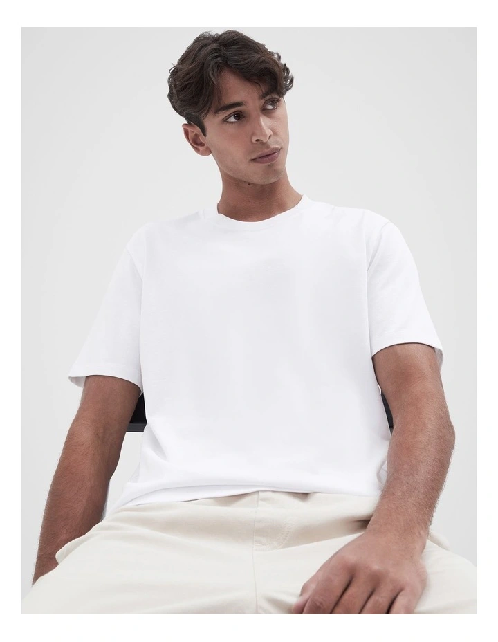 Relaxed T-Shirt in White image 4