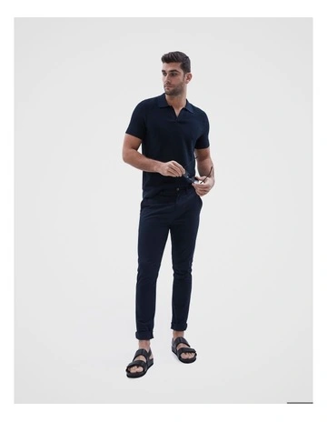 Slim Chino Pant in Navy