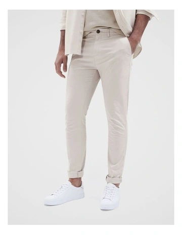Slim Chino Pant in Sand