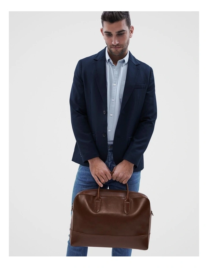 Jake Briefcase in Tan image 2