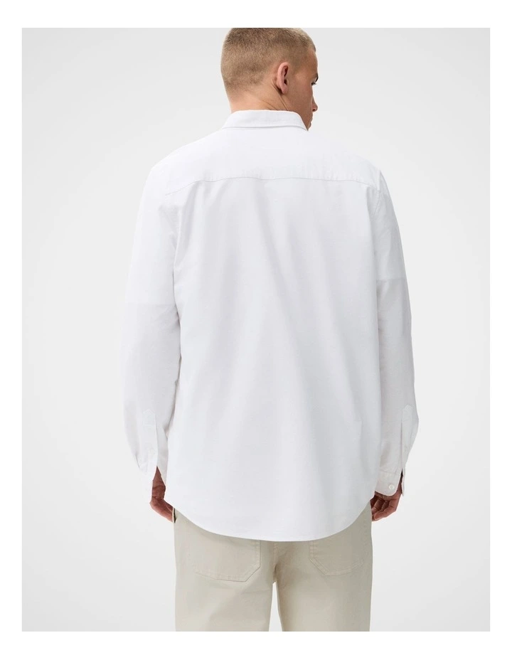 Oxford Regular Fit Shirt in White image 2