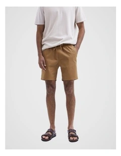 Pull On Short in Tobacco
