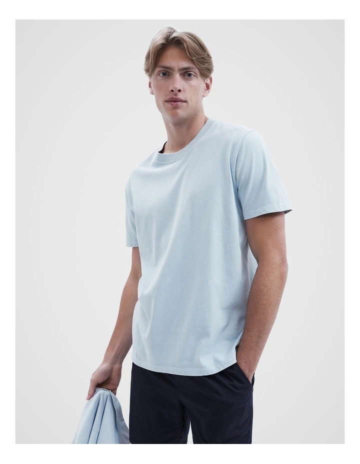 Relaxed T-shirt in Lt Blue image 1