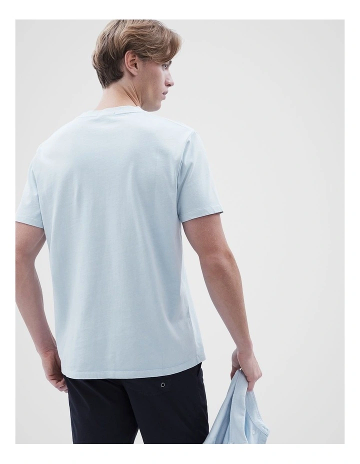 Relaxed T-shirt in Lt Blue image 3