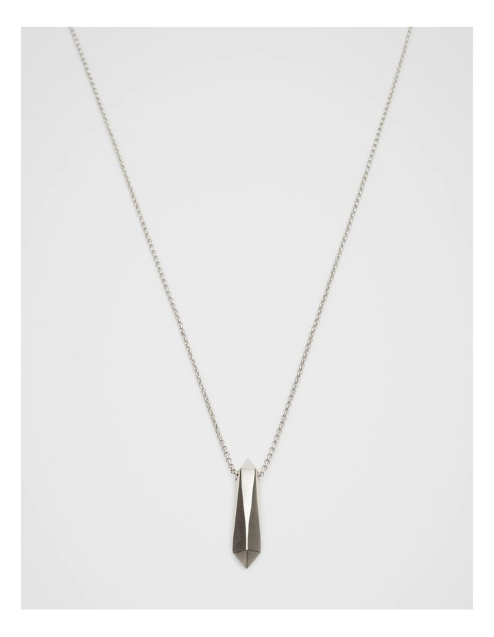 Pendant Necklace in Silver image 1
