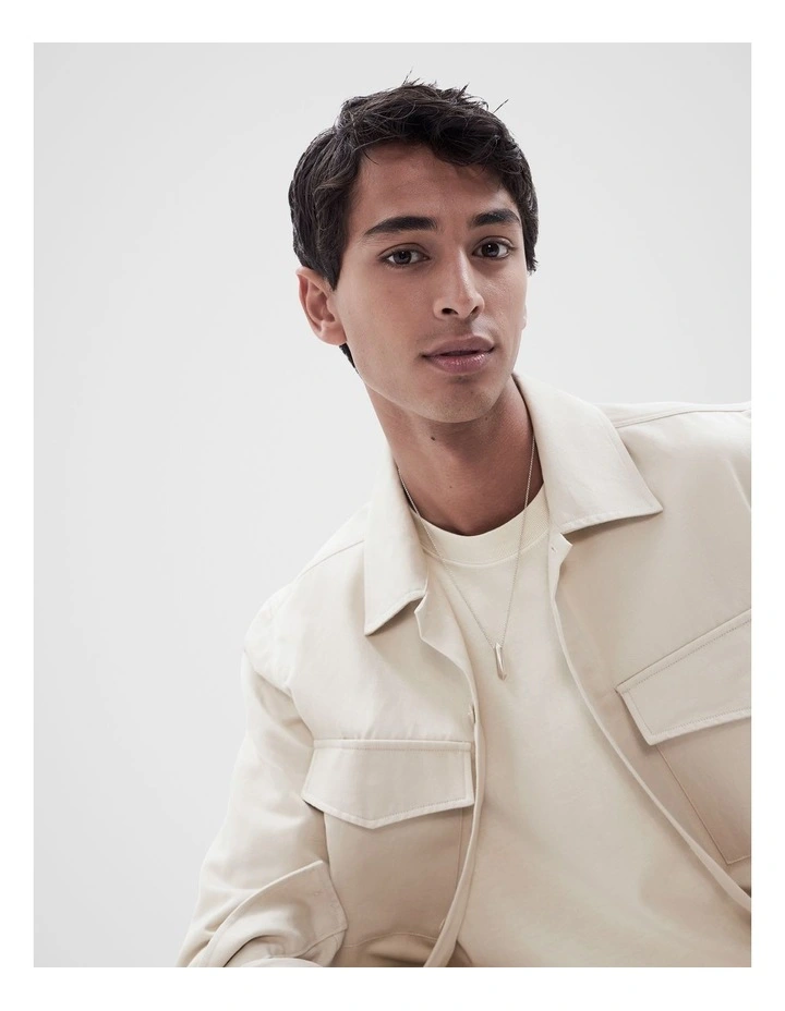 Pendant Necklace in Silver image 2