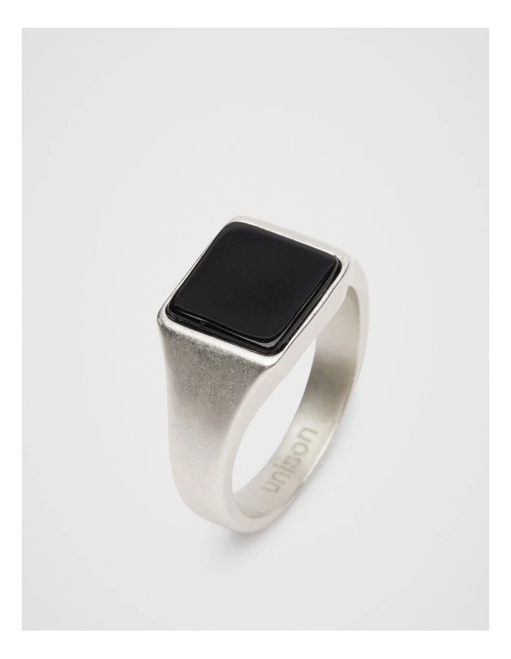 Signet Ring in Black image 3