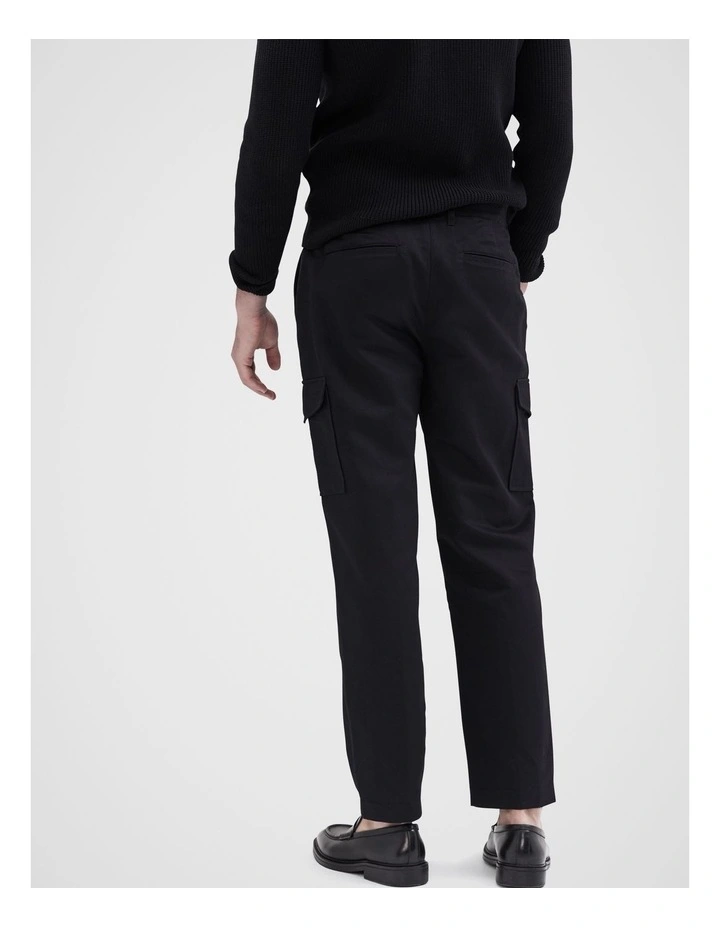 Utility Pant in Black image 3