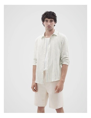 Linen Regular Fit Shirt in Multi