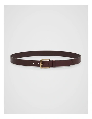 Emmett Leather Belt in Tan