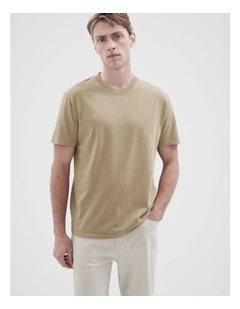 Relaxed T-shirt in Brown