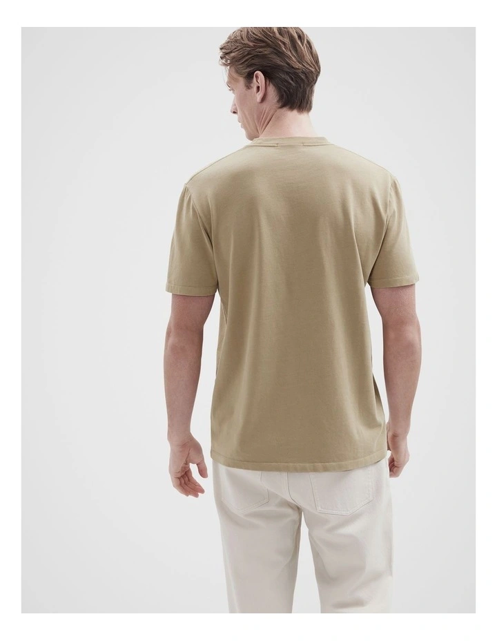Relaxed T-shirt in Brown image 2