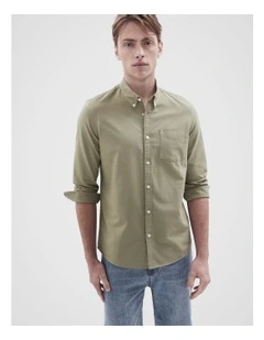 Oxford Regular Fit Shirt in Green