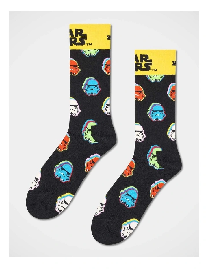 Star Wars Stormtrooper Crew Socks in Black image 1