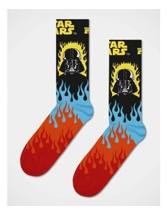 Star Wars Darth Vader Crew Socks in Black