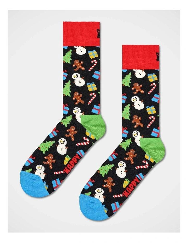 Bring It On Crew Socks in Black image 1