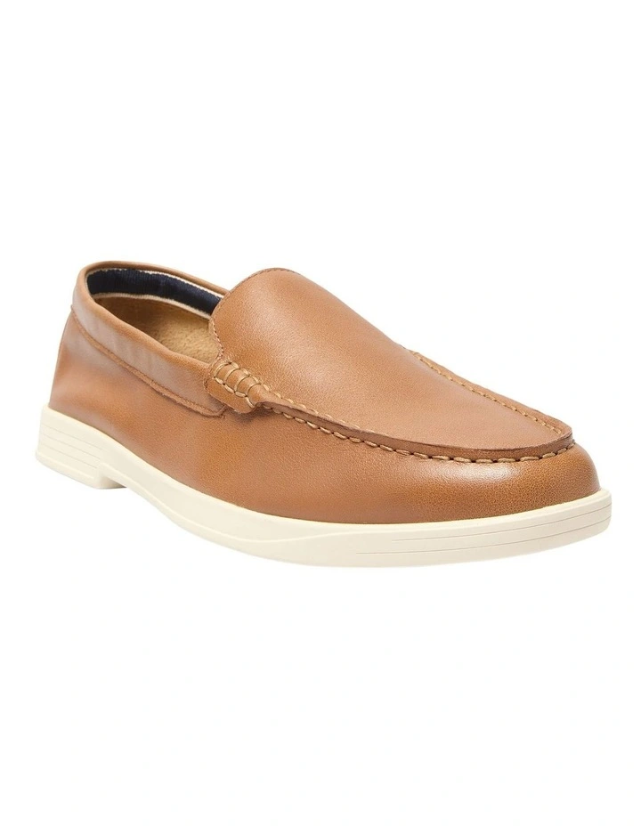 Valiant Loafers in Tan Leather image 2