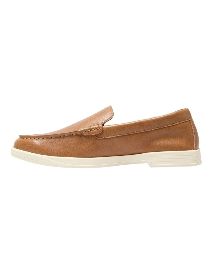 Valiant Loafers in Tan Leather image 3
