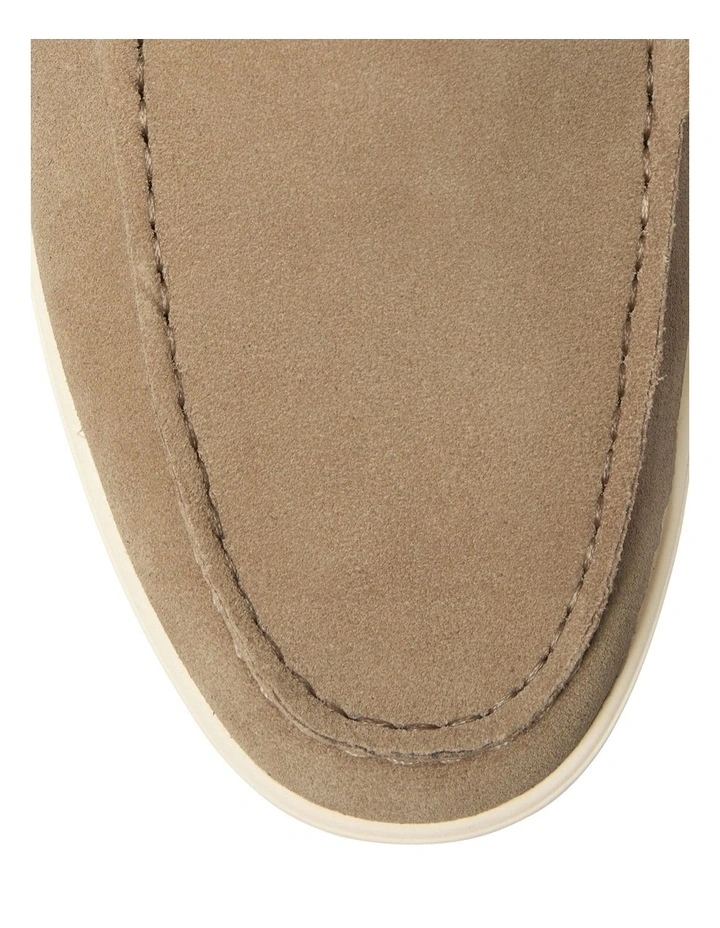 Valiant Loafers in Taupe Suede image 4