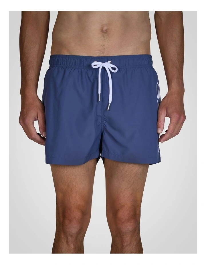 Lightweight Swim Shorts in Dusty Navy image 1