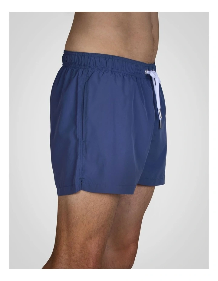 Lightweight Swim Shorts in Dusty Navy image 4