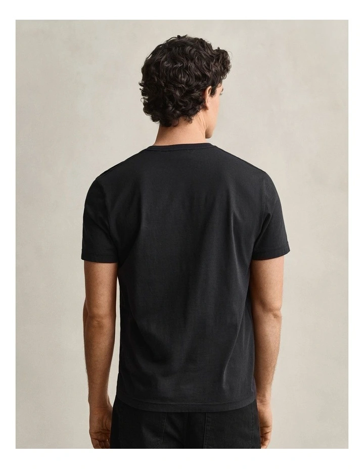 Regular Shield T-shirt in Black image 2