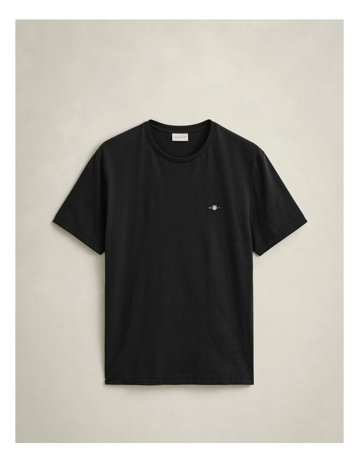 Regular Shield T-shirt in Black image 6
