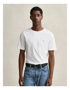 Regular Shield T-shirt in White