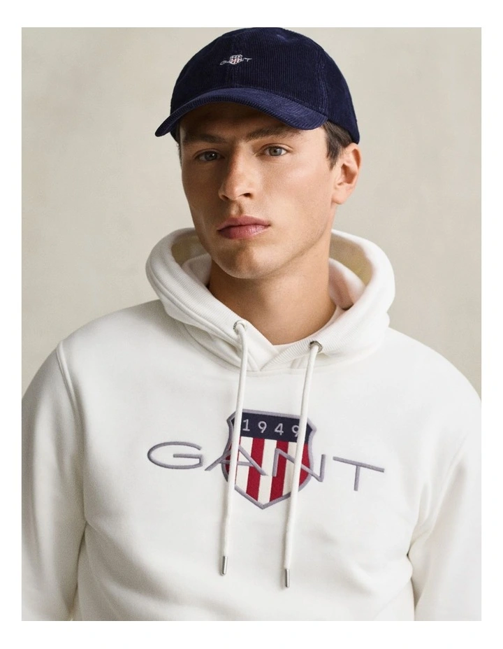 Shield Hoodie in Eggshell image 3