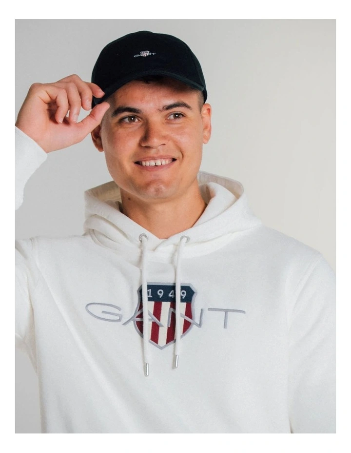 Shield Hoodie in Eggshell image 4